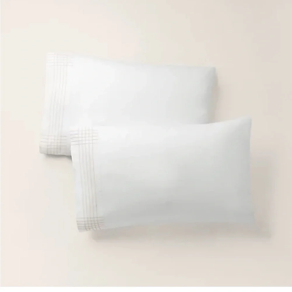 RALPH LAUREN STANDARD Organic‎ Cotton Sateen Handkerchief PILLOWCASES